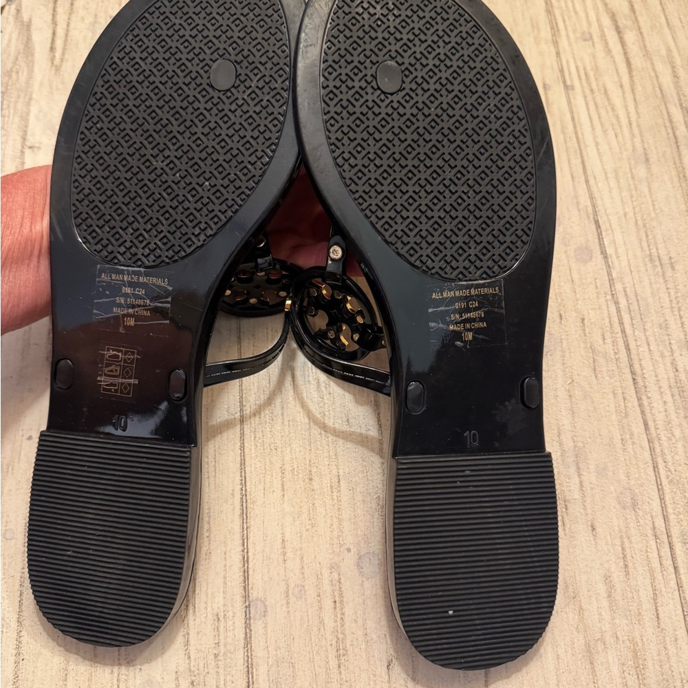 Tory Burch Mini Miller Jelly Sandals Size 10 - Picture 7 of 7